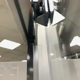 Душевой уголок AVS Куб 100x90 профиль хром, стекло прозрачное, 803-0020-195-1090-CR-T