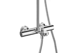 Душевая система Aquatek ВЕГА AQ2043CR с термостатом, Хром
