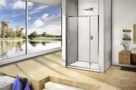 Душевая дверь Good Door Orion WTW-PD-140-C-CH, ОР00024, профиль Хром, стекло Прозрачное