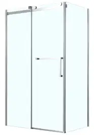 Душевой уголок Azario Vancouver 120х80х200 AZ-NKF1131 L 800 профиль Серебро, стекло Прозрачное