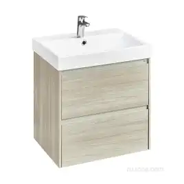 Тумбы под раковину Roca Ona 60 A857613512 подвесная, цвет, Дуб светлый