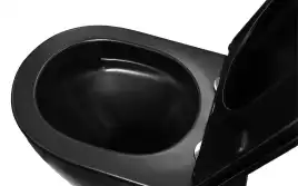 Унитаз подвесной Azario Grado AZ-0046-UQ3-MB подвесной, безободковый, со смывом 