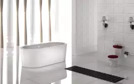 Акриловая ванна BELBAGNO 178х80 BB12-1775, отдельностоящая, Белая глянцевая
