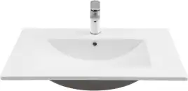 Раковина Aquanet Flow 70, белая, 347430