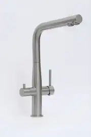 Смеситель для кухни AVS PureRiver 811-160-BN, Г-образный излив, брашированный никель