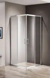 Душевой уголок CEZARES MOMENTO-A-2-100-C-Cr стекло Прозрачное, профиль Хром