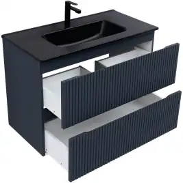 Тумба под раковину Aquanet Джейн (Flat) 90 маренго, подвесная, 335430