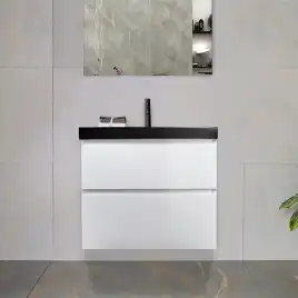 Тумба с раковиной AVS Гармония 60 белая, N821-07-600WG-02-610BM