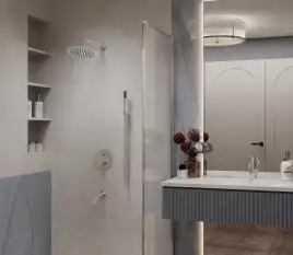 Душевая система  Vincea Villa VSFW-1VL3CH VSFW-1VL3CH встраиваемая, хром