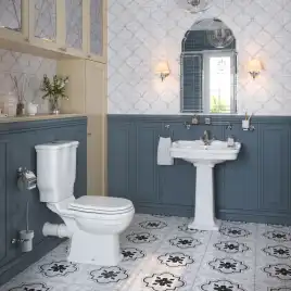 Напольный унитаз BelBagno BOHEME BB115CPR, безободковый, Белый