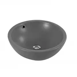 Раковина накладная Aquatek 44х44х17,5 AQ5354-MG, Серая матовая