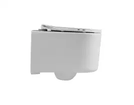 Унитаз с инсталляцией SET AQUATEK МИЯ с сиденьем микролифт без клавиши смыва