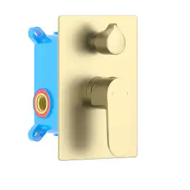 Смеситель для ванны Aquatek Оберон AQ1246BG, Золото матовое