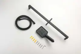 Душевой гарнитур Aquatek ЛИБРА AQ2019MB, Черный матовый