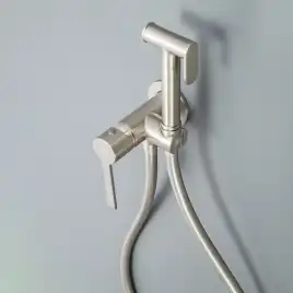 Гигиенический душ со смесителем AVS Elegant 811-431-BN, брашированный никель