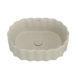 Раковина Kerama Marazzi ARTBASIN Conchiglia накладная 50, песочная матовая, CC.wb.50\SAN