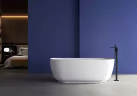 Акриловая ванна Abber 170х75 AB9260, отдельностоящая, Белая глянцевая