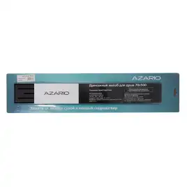 Душевой лоток Azario 50 см AZT3BLACK500 с перфорированной решеткой, Черный матовый