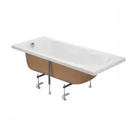 Акриловая ванна Santek Касабланка М 150х70 1WH501530 прямоугольная, Белая