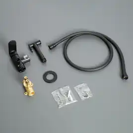 Гигиенический душ со смесителем AVS Beauty черный матовый, 811-531-MB