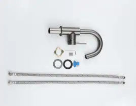 Смеситель для раковины Aquatek Европа AQ1307BGM, Оружейная сталь