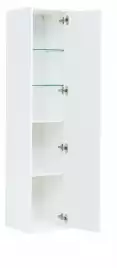 Шкаф-пенал для ванной Aquanet Lino 35 белый матовый 253909