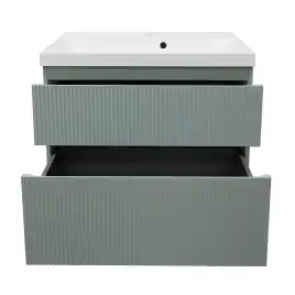 Тумба с раковиной Azario Viola 80 CS00097142, подвесная, Фисташковый