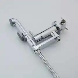 Смеситель с гигиеническим душем Aquatek Ника AQ1819CR, Хром