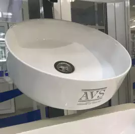 Раковина AVS Джули 36х36 белая