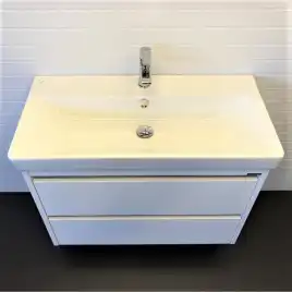 Тумба с умывальником Comforty Дублин 90 Белый, 00-00005213