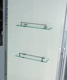 Душевая кабина AvaCan EM2812LNT 120x80 см, низкий поддон, без крыши, левая