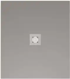 Душевой поддон Allen Brau Priority 100x80 8.31003-PGM из искусственного камня платина