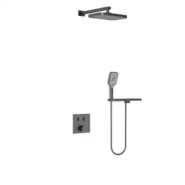 Душевая система  Vincea  VSFW-4211RGM VSFW-4211RGM встраиваемая, вороненная сталь