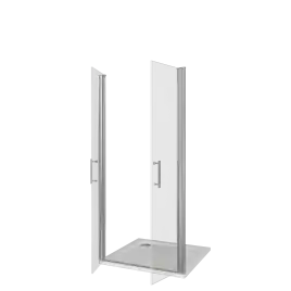 Душевая дверь Good Door Mokka SD-90-C-WE, МК00003, профиль Белый, стекло Прозрачное