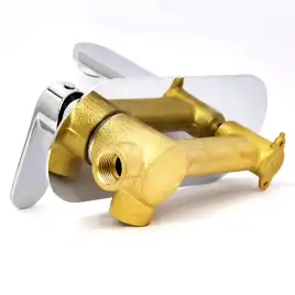 Смеситель для раковины AVS Beauty 811-552-CR встраиваемый, с внутренней частью, хром