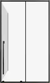 Душевой уголок Allen Brau Fantasy 120x90 3.11006.31 + 3.11013.31 черный матовый