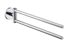 Держатель полотенец Aquatek Вега AQ4013CR двойной, Хром