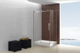 Душевой уголок CEZARES STYLUS-O-M-AH-1-140/100-C-Cr стекло Прозрачное, профиль Хром