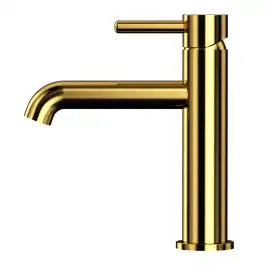 Смеситель для раковины Whitecross Y gold Золото глянцевое, Y1211GL