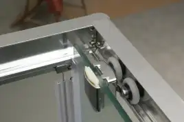 Душевой уголок BelBagno UNO-195-AH-1-120/90-P-Cr профиль Хром стекло Рифленное