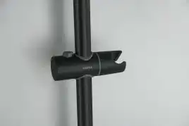 Душевой гарнитур Aquatek Лугано AQ2022MB, Черный матовый