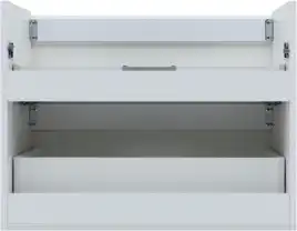 Тумба под раковину Aquanet Эмбер 80 белый матовый 330467