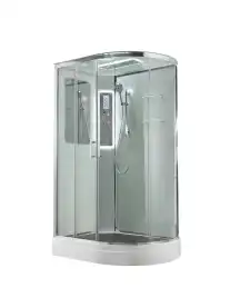 Душевая кабина AvaCan A2812LLED 120x80 см, низкий поддон, с крышей, левая