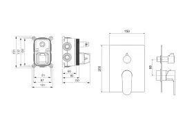 Смеситель для ванны Aquatek Оберон AQ1247BG, Золото матовое