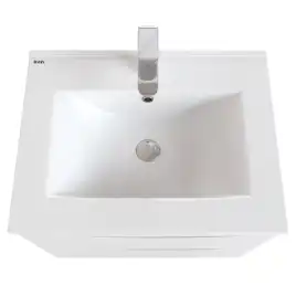 Тумба с раковиной IDDIS Cloud 60, подвесная, Белая, CLO60W0i95K