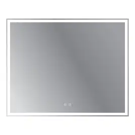 Зеркало BelBagno SPC-GRT 100х80 SPC-GRT-1000-800-LED-TCH-SND с подстветкой, сенсорный выключатель, голосовым управлением и подогревом
