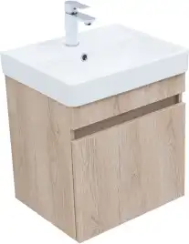 Тумба под раковину Aquanet Оптима 50 дуб светлый, 344802