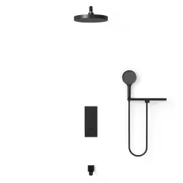 Душевая система  Vincea  VSFW-433TI2RMB VSFW-433TI2RMB встраиваемая, черный матовый