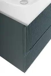 Тумба под раковину BelBagno UNO-600-2C-SO-AO подвесная, Голубой Матовый