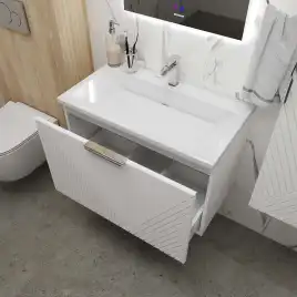 Мебельная раковина Grossman Блисс 80, белая